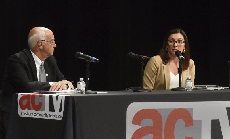 Gray, Gove face off at Amesbury candidate forum